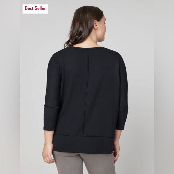 Spanx Perfect Length Top, Dolman 3/4 Sleeves - Picture 3 of 9